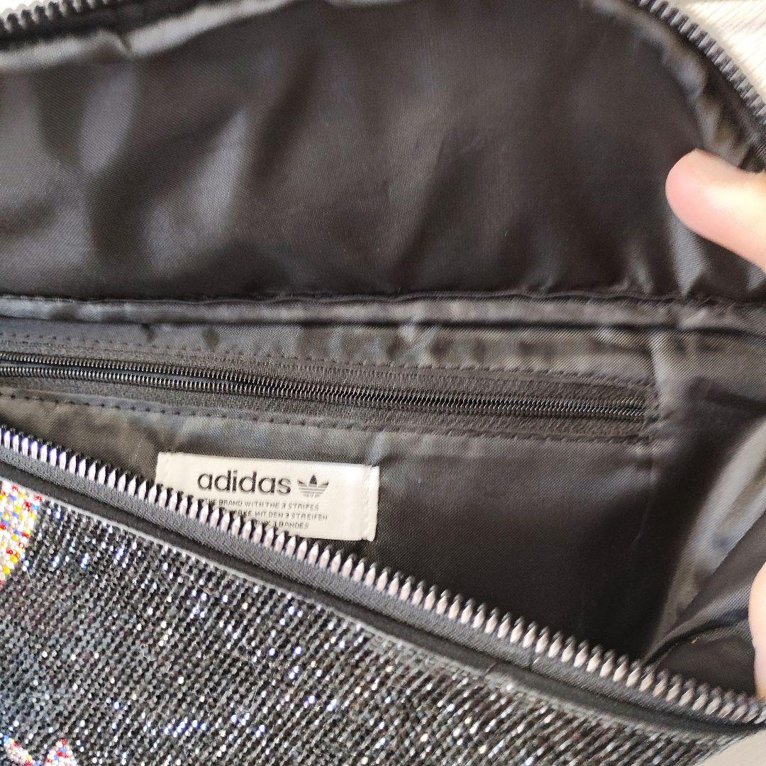 レア❗️adidas アディダス キラキラストーン ボディバッグ バック