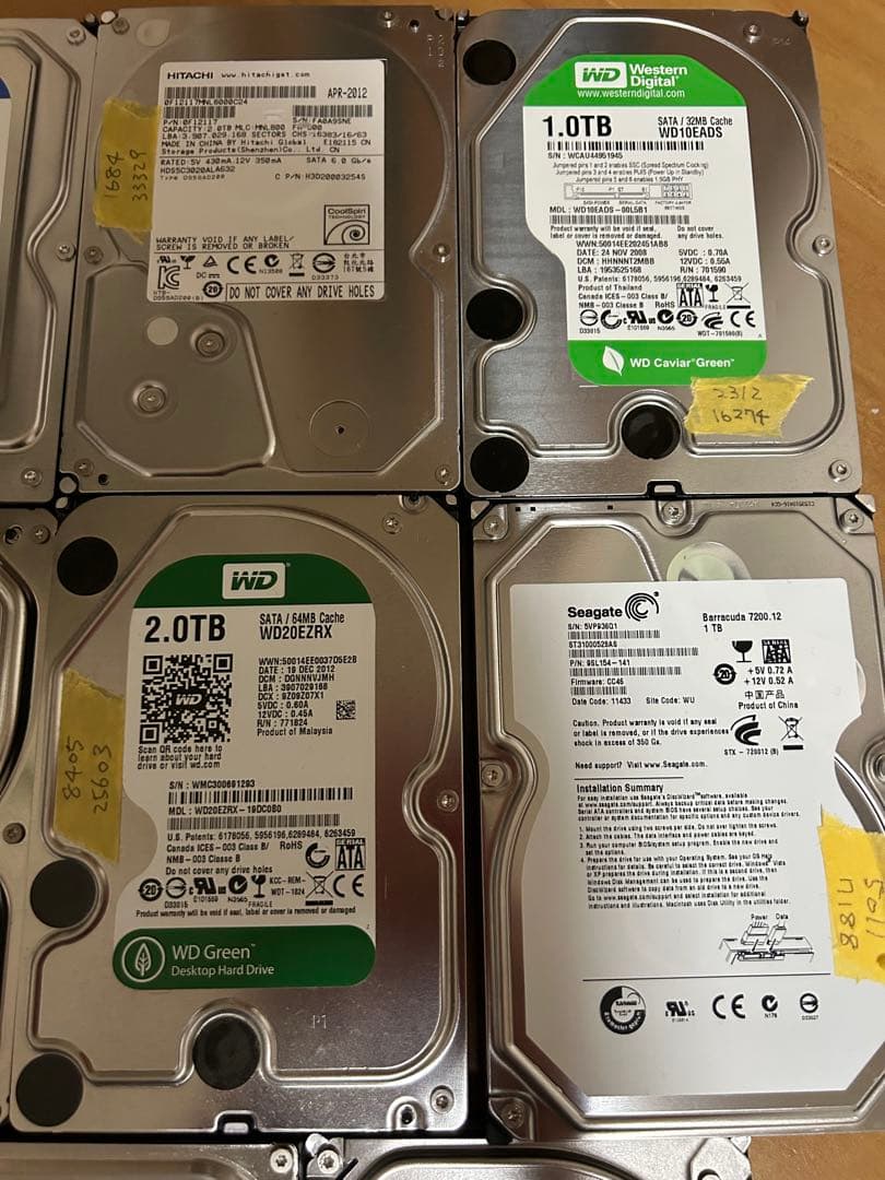 3.5インチ HDD 11個 まとめて