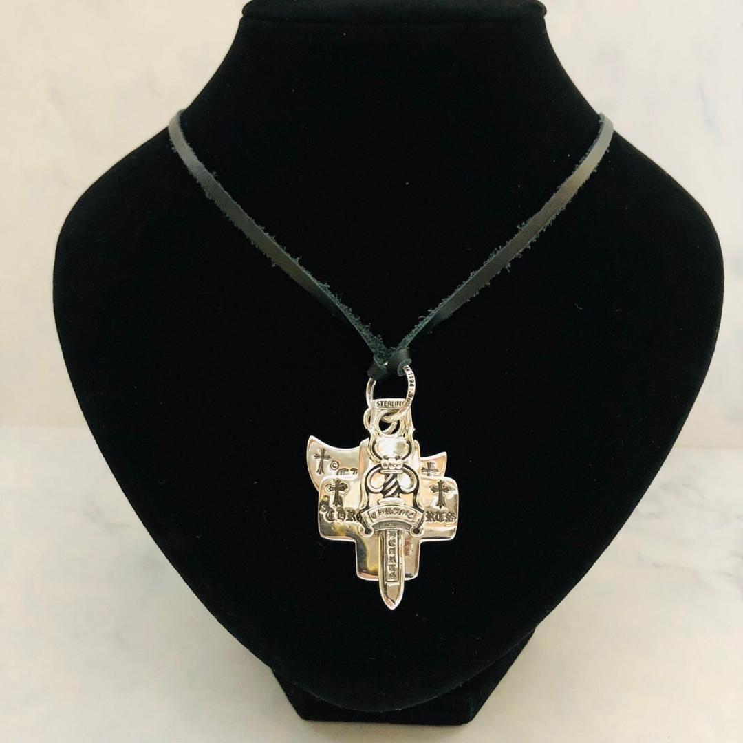 シルバー925 トリンケッツ　ペンダントトップ　ダガー　新品　15　7916