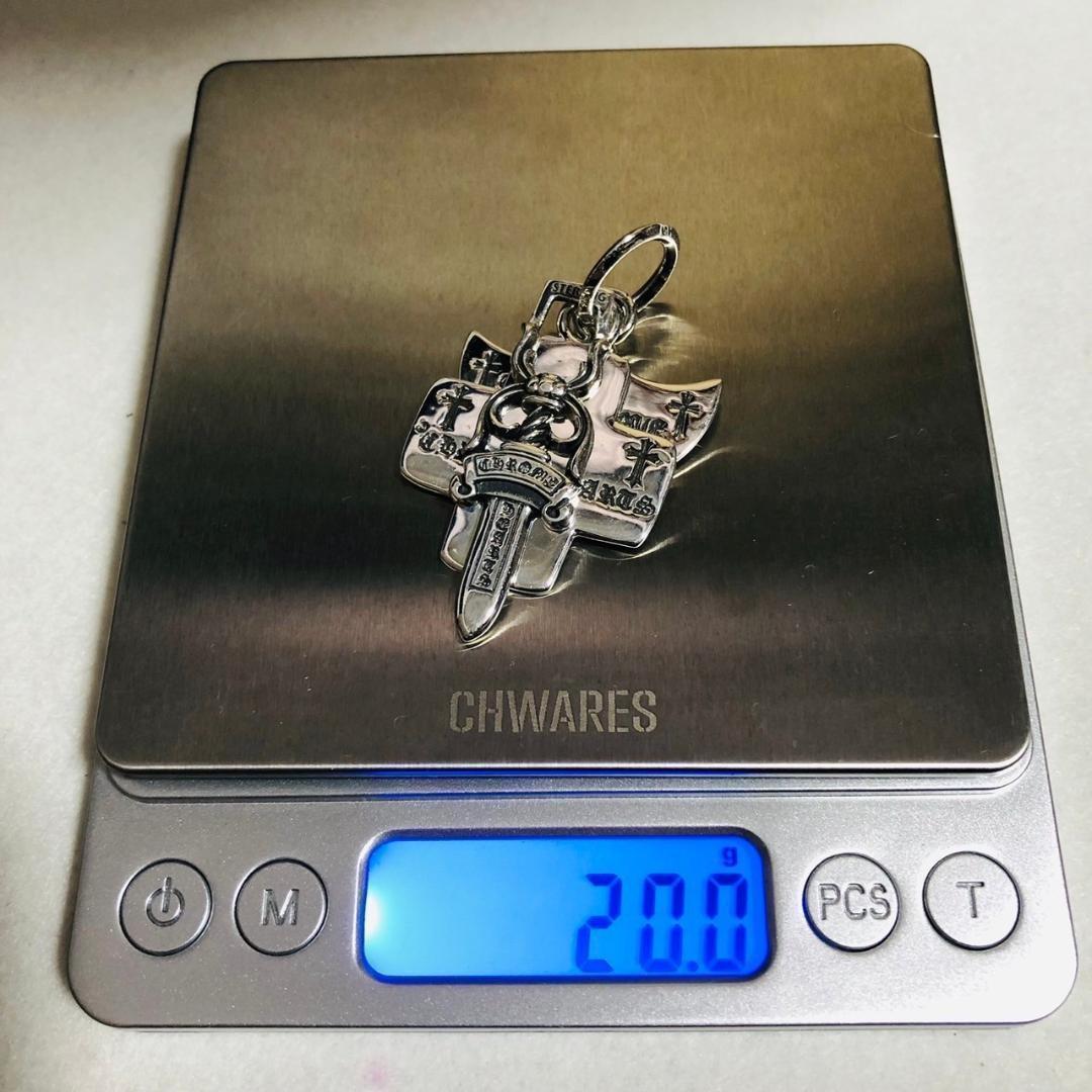 シルバー925 トリンケッツ　ペンダントトップ　ダガー　新品　15　7916