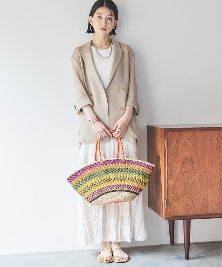 DOUX ARCHIVES　メッシュテーラードダブルジャケット