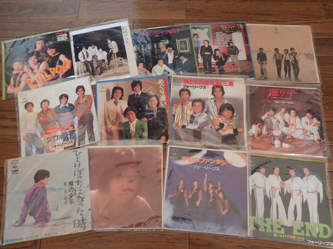 フォーリーブス 全EPシングルレコード40枚セット