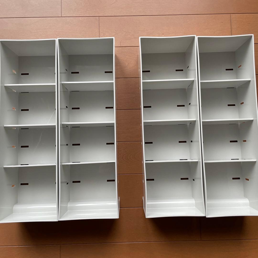無印良品 ポリプロピレン 小物収納ケース 大×１　中×２　中・引出２個×２