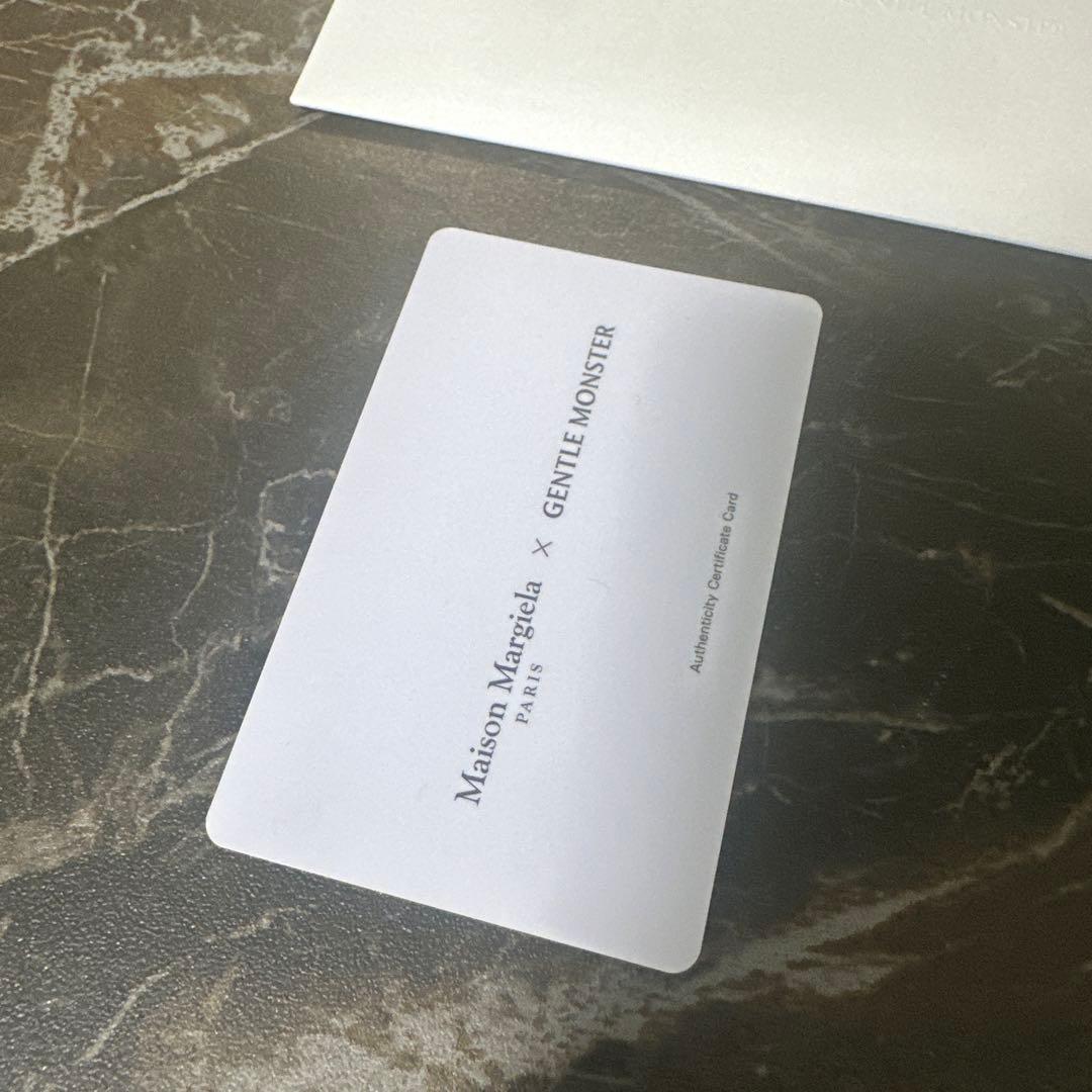 Maison Margiela×GENTLE MONSTER レザーサングラス