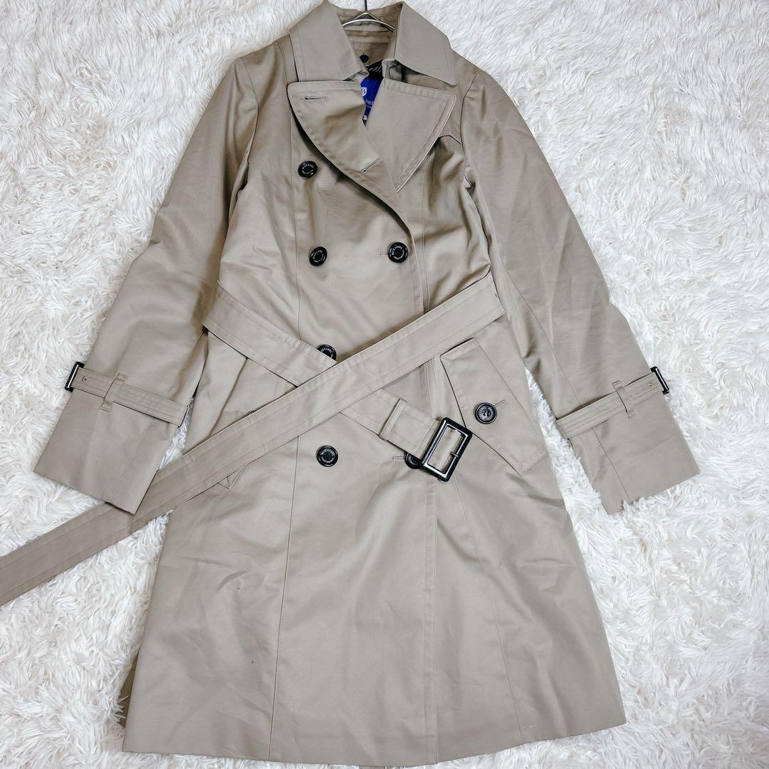 美品✨ブルーレーベルクレストブリッジ ライナー付 トレンチコート ベージュ 34
