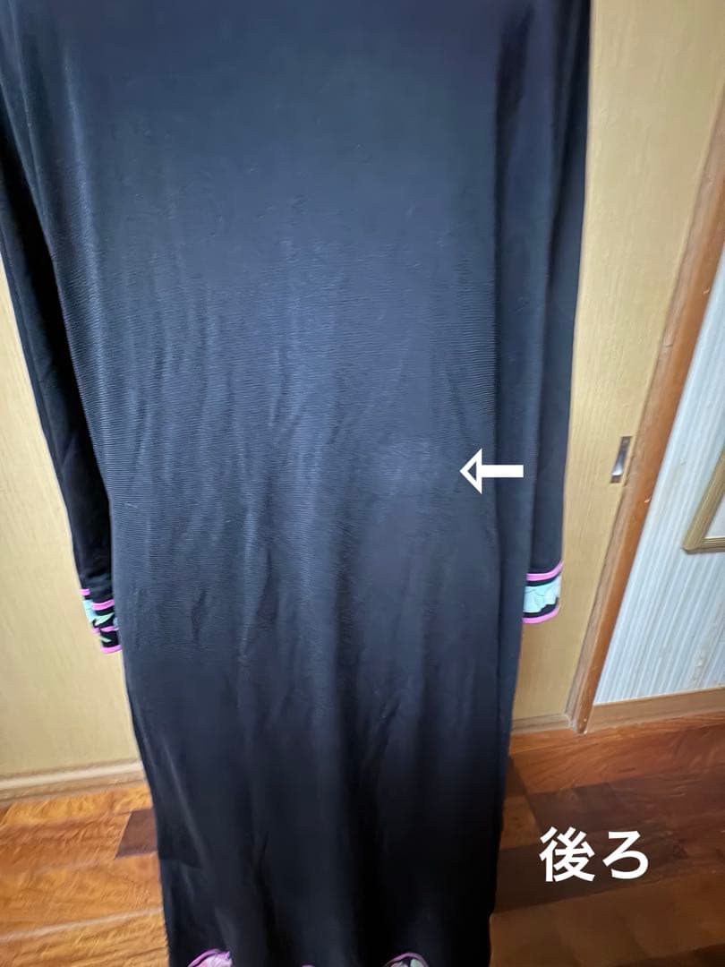 【レオナール】ワンピース 定番柄 LL (Mサイズの私が着てました)