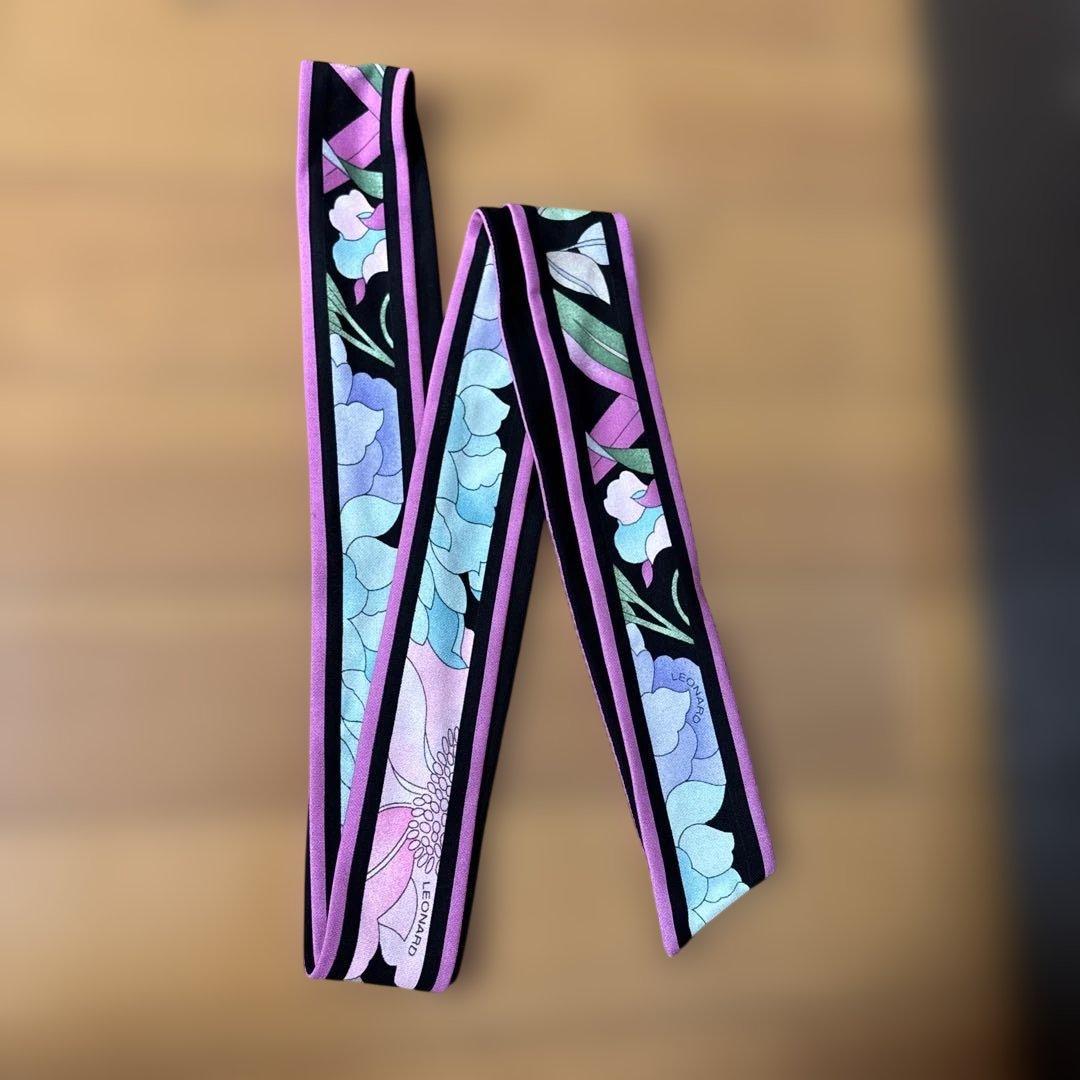 【レオナール】ワンピース 定番柄 LL (Mサイズの私が着てました)
