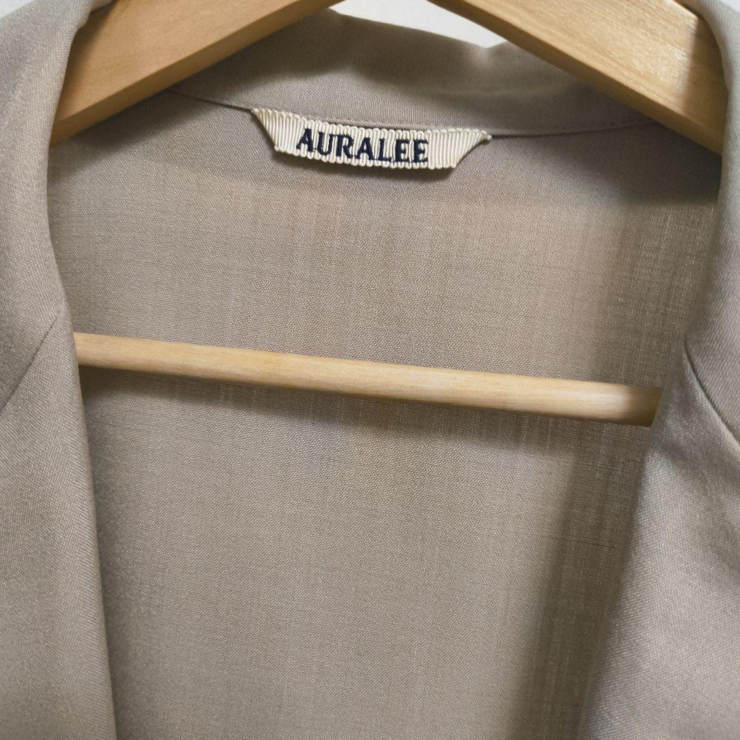 ジャケット・アウター auralee WOOL SILK TROPICAL SHIRTS JACKET