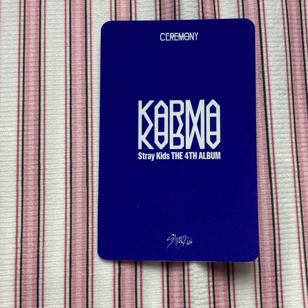 Stray kids ヒョンジン KARMA 韓国 サノク トレカ