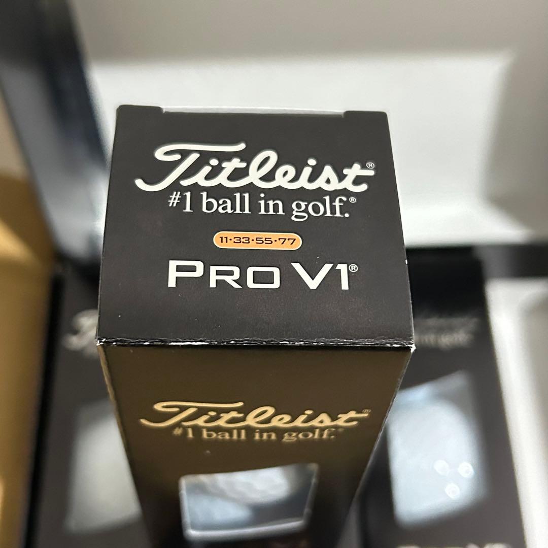 2025 TITLEISTタイトリストPROV1 プロV1 ダブルナンバー