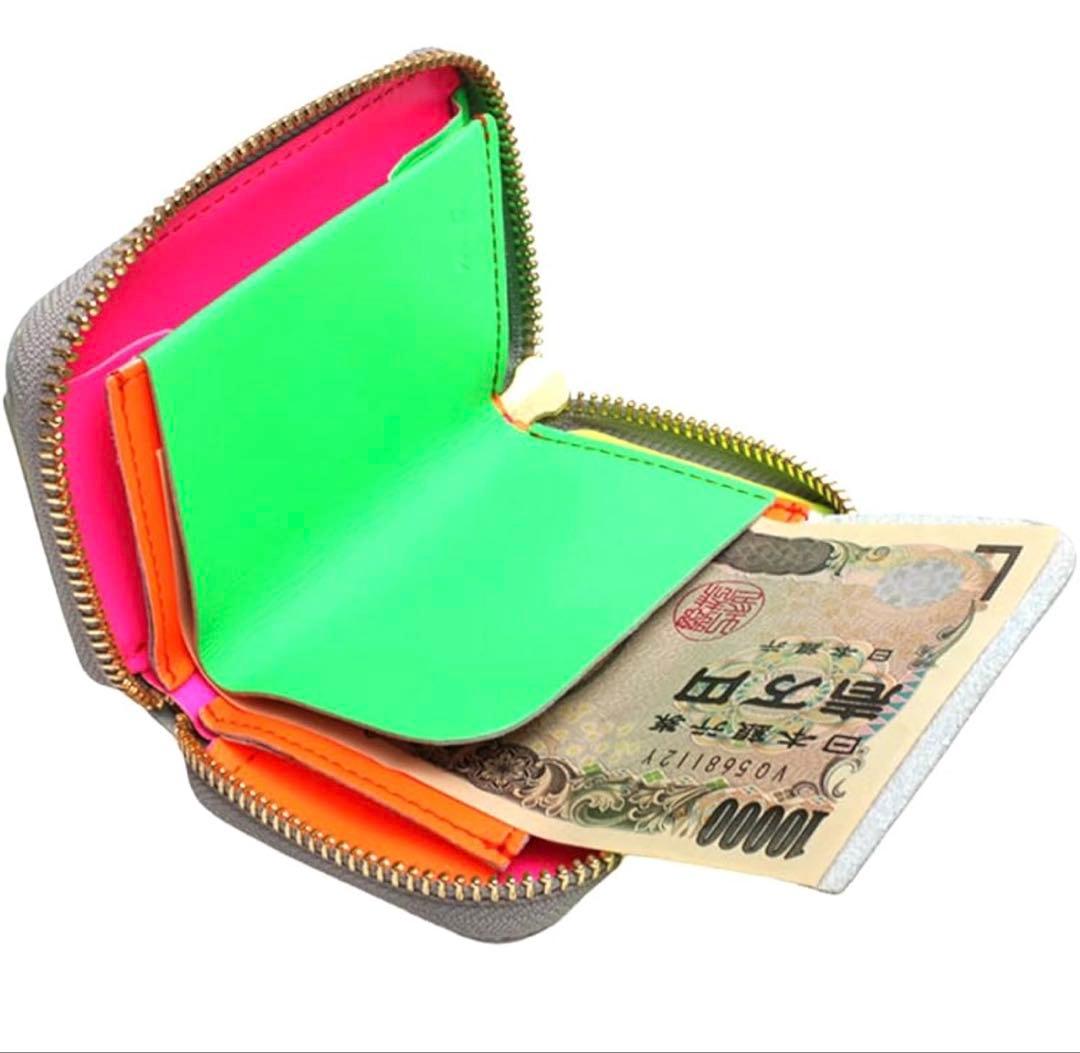 新品　NADAYA 限定カラーCRAZY ラウンドジップ　二つ折り財布