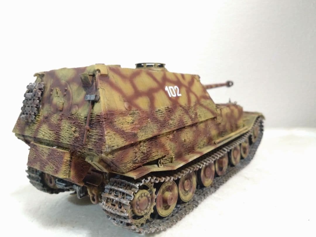 戦車プラモデル戦車完成品 ドラゴン1/35ドイツ重駆逐戦車 エレファント完成品