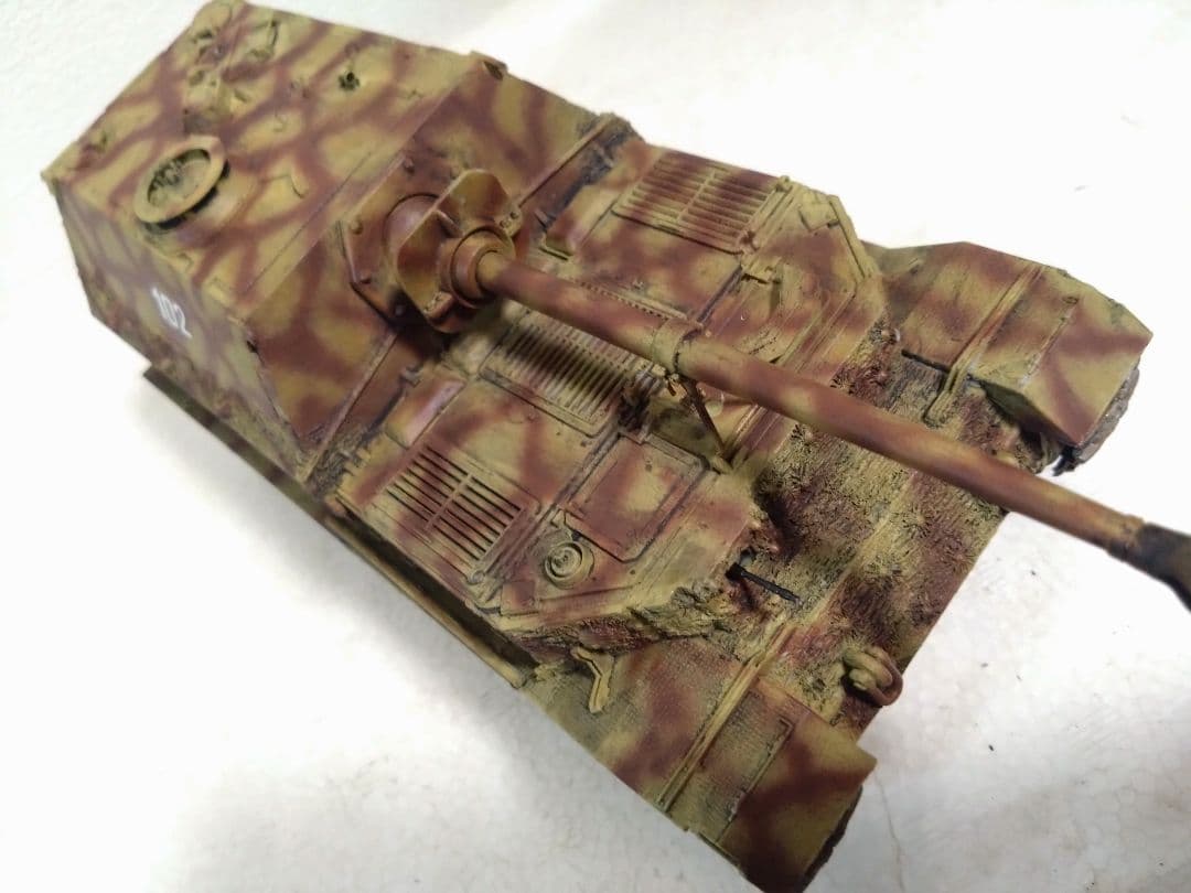 戦車プラモデル戦車完成品 ドラゴン1/35ドイツ重駆逐戦車 エレファント完成品