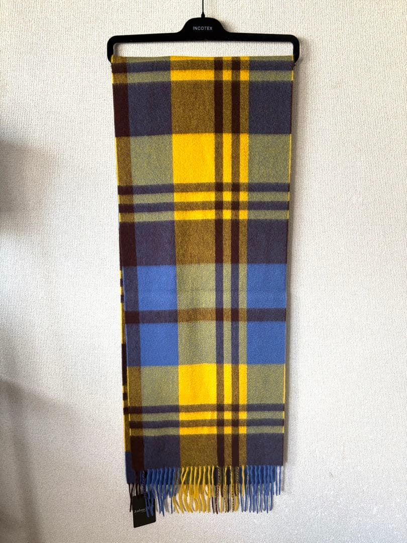 【新品】ジョシュアエリス カシミヤストール 190×35
