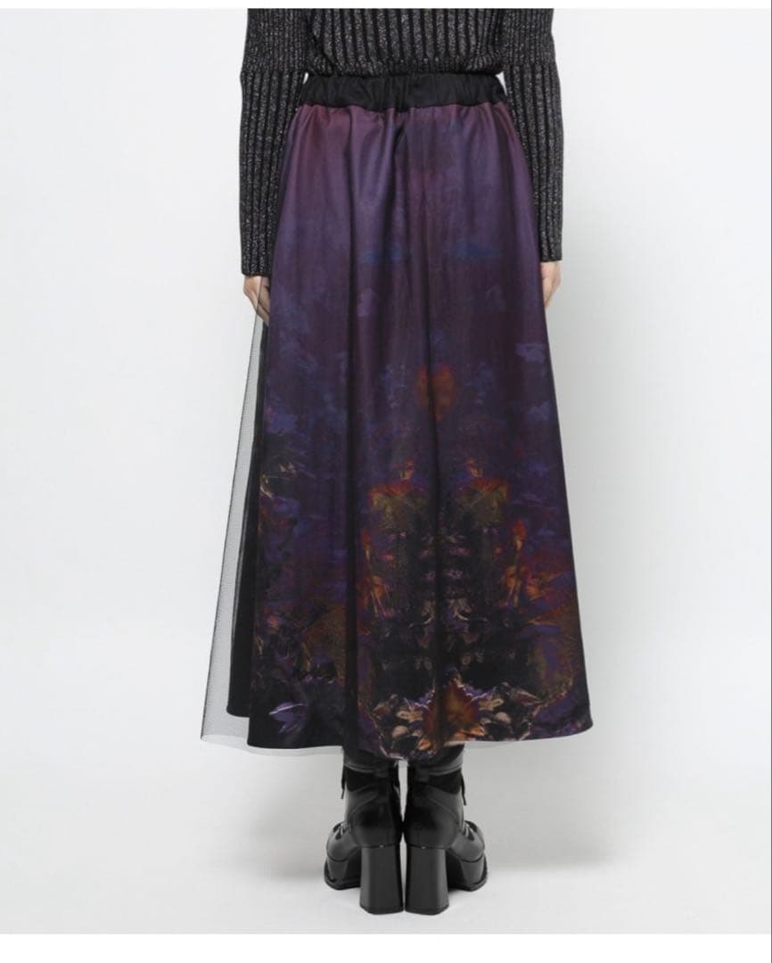 HARE Utopia flowerスカート レッド