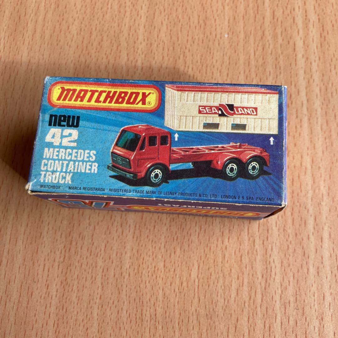 MATCHBOX メルセデス コンテナトラック