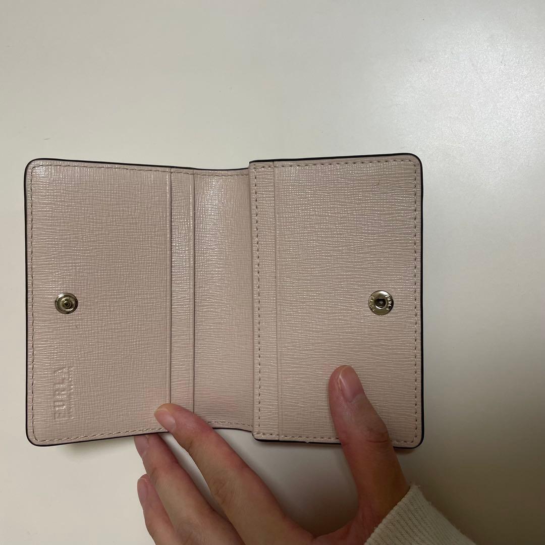 FURLA ピンク 名刺入れ