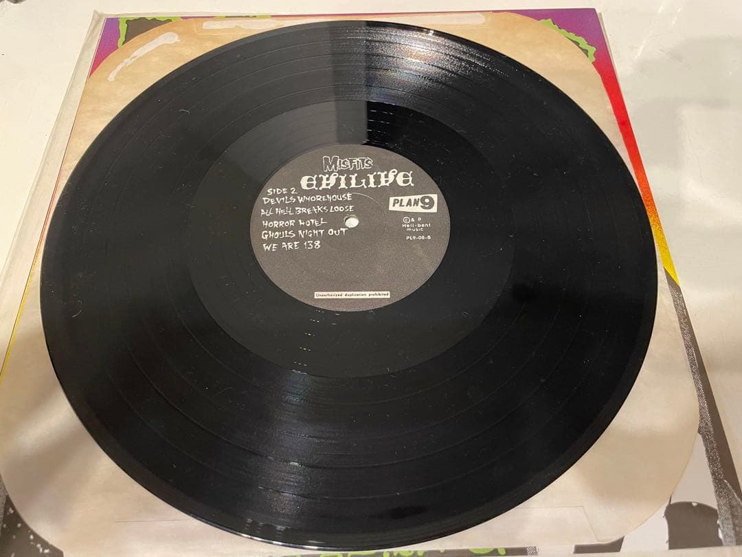 Misfits / Evilive 【レコード】Original version