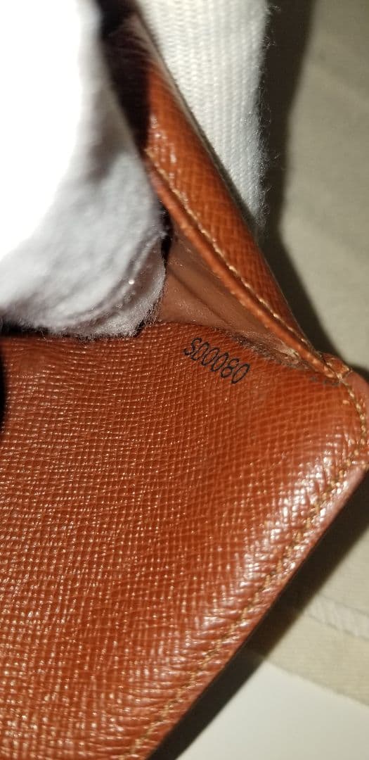 【美品】LOUIS VUITTON モノグラム 二つ折り財布 コンパクトジップ