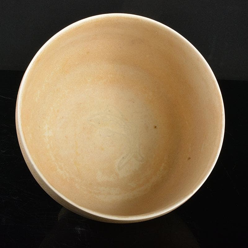 中国　磁州窯白磁　魚文　鉢　C　R5527