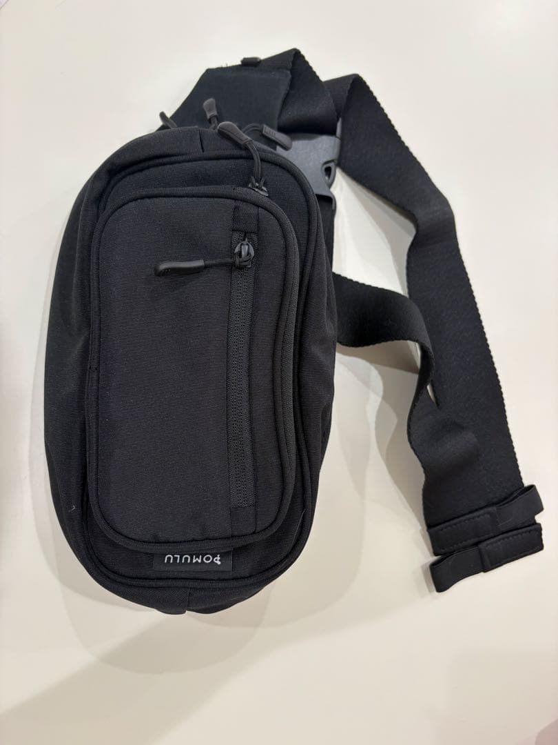 POMULU ポムル 2WAY ヒップシート ショルダーバッグ ブラック 美品