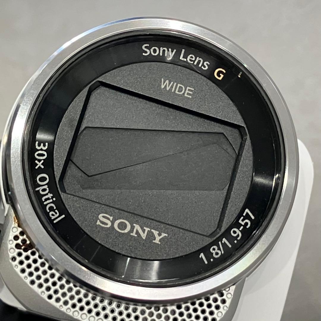 P*読様 通電未確認 Sony HDR-PJ680ハンディカム ビデオカメラ 白