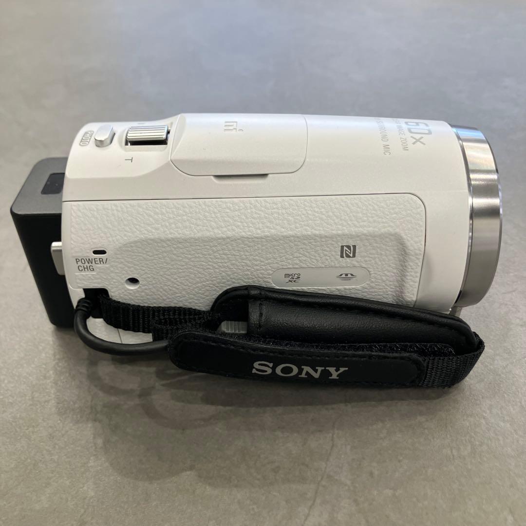 P*読様 通電未確認 Sony HDR-PJ680ハンディカム ビデオカメラ 白
