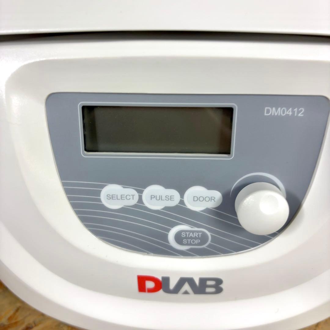 実験室の相棒✩ DLAB 遠心分離機 DM0412 説明書付 実験 検査