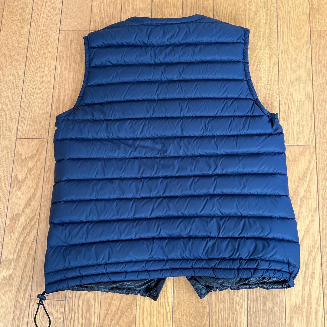 DANTON ネイビーダウンベスト サイズ40