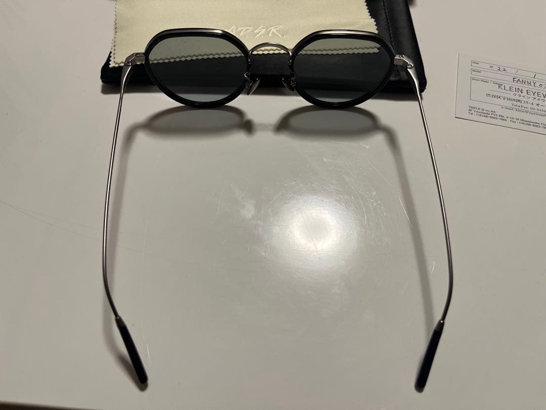 ADSR  Eyewear ブラックサングラス