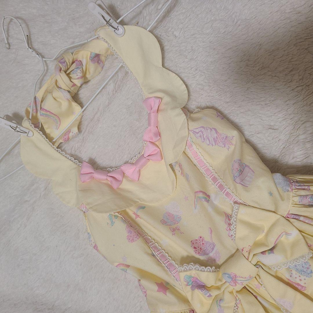 ワンピース Angelic pretty Milky planet jsk kc