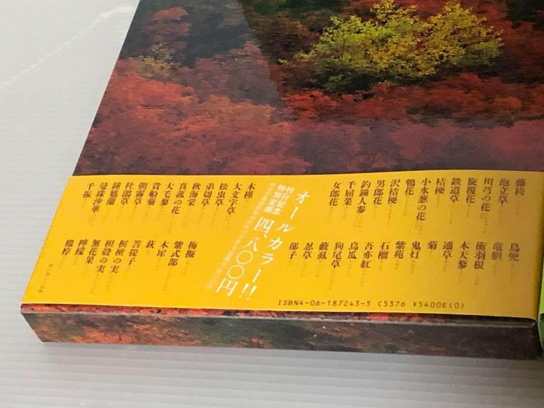 四季花ごよみ　全6冊　講談社　植物図鑑本　別巻　現状品