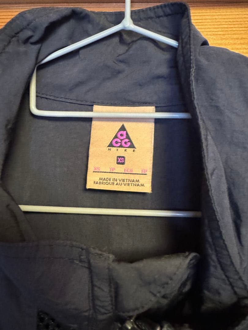 ACG ブラック メッシュベスト XS