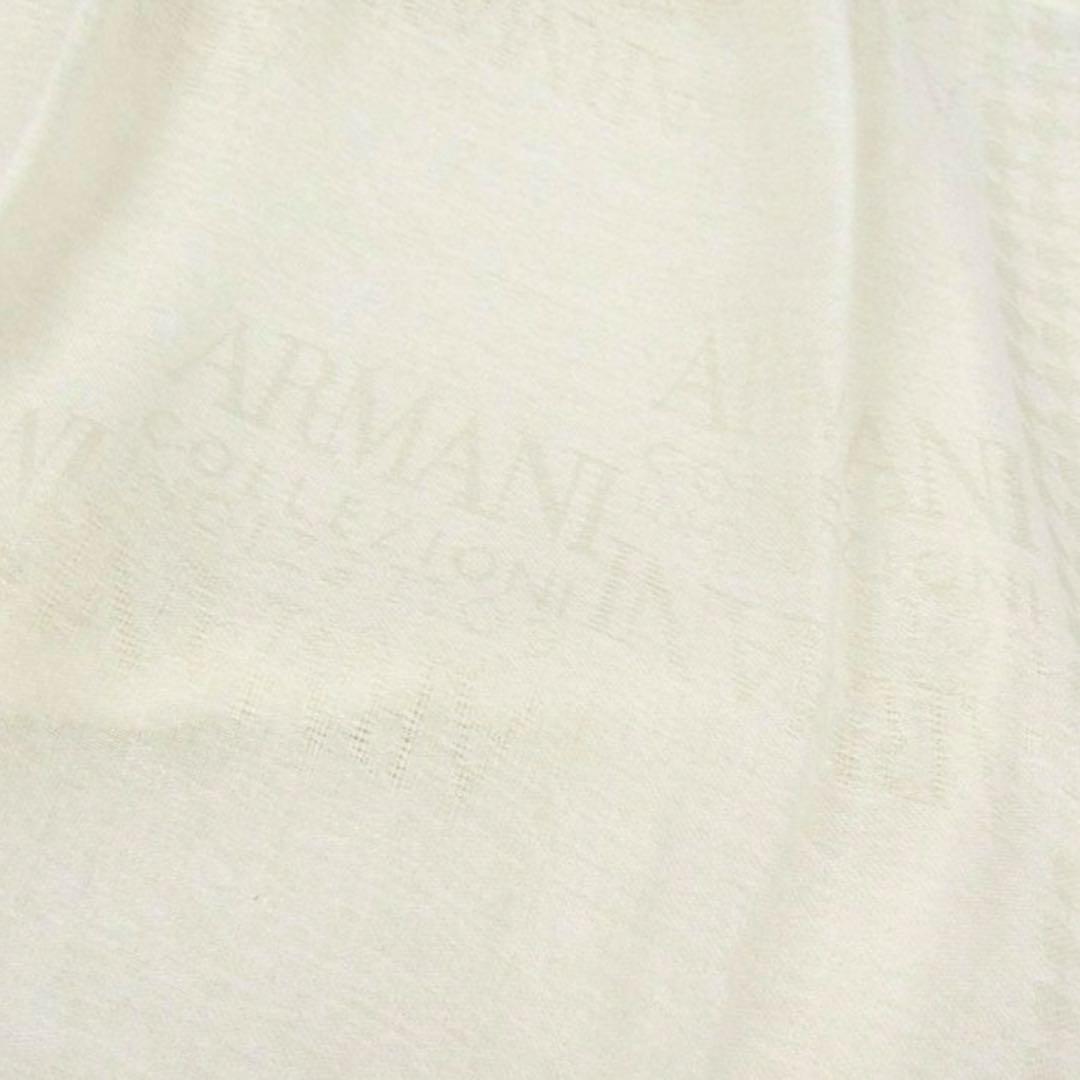 ＫＫ様 新品タグ付✨ARMANI COLLEZIONI 大判 ストール クリーム