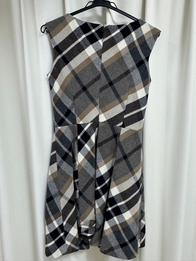 BURBERRY ブルーレーベル チェック柄 ワンピース 38