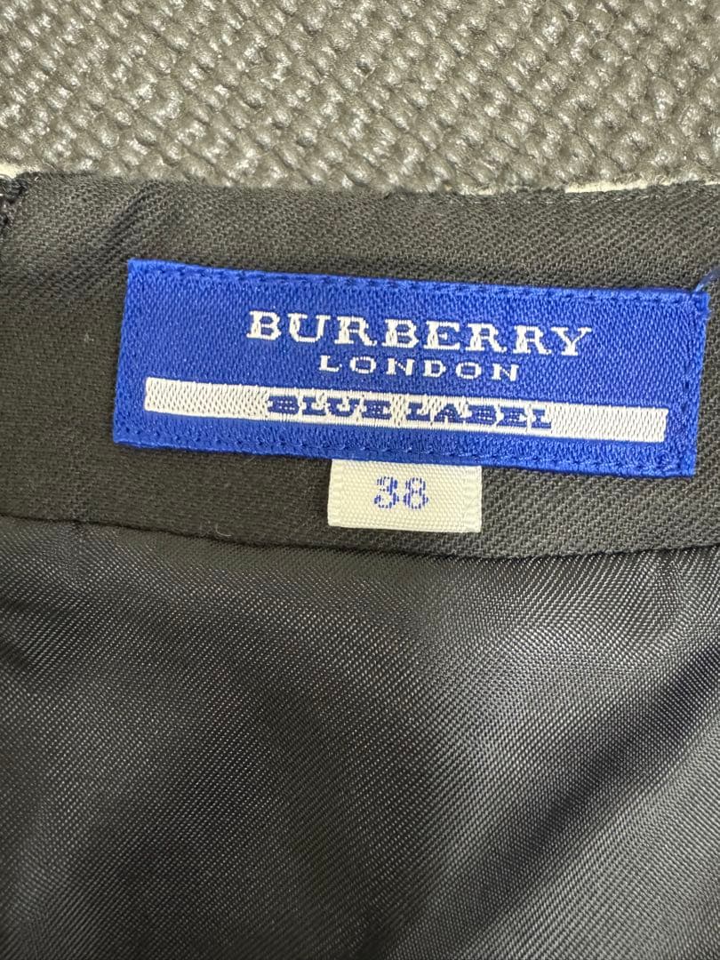 BURBERRY ブルーレーベル チェック柄 ワンピース 38