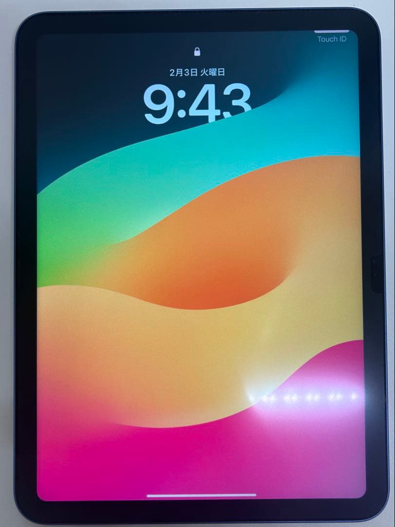 Apple iPad10世代ブルー バッテリー94%