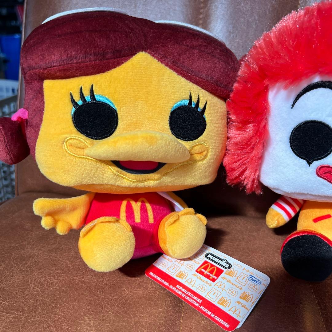 マクドナルドキャラクターぬいぐるみ4体セット