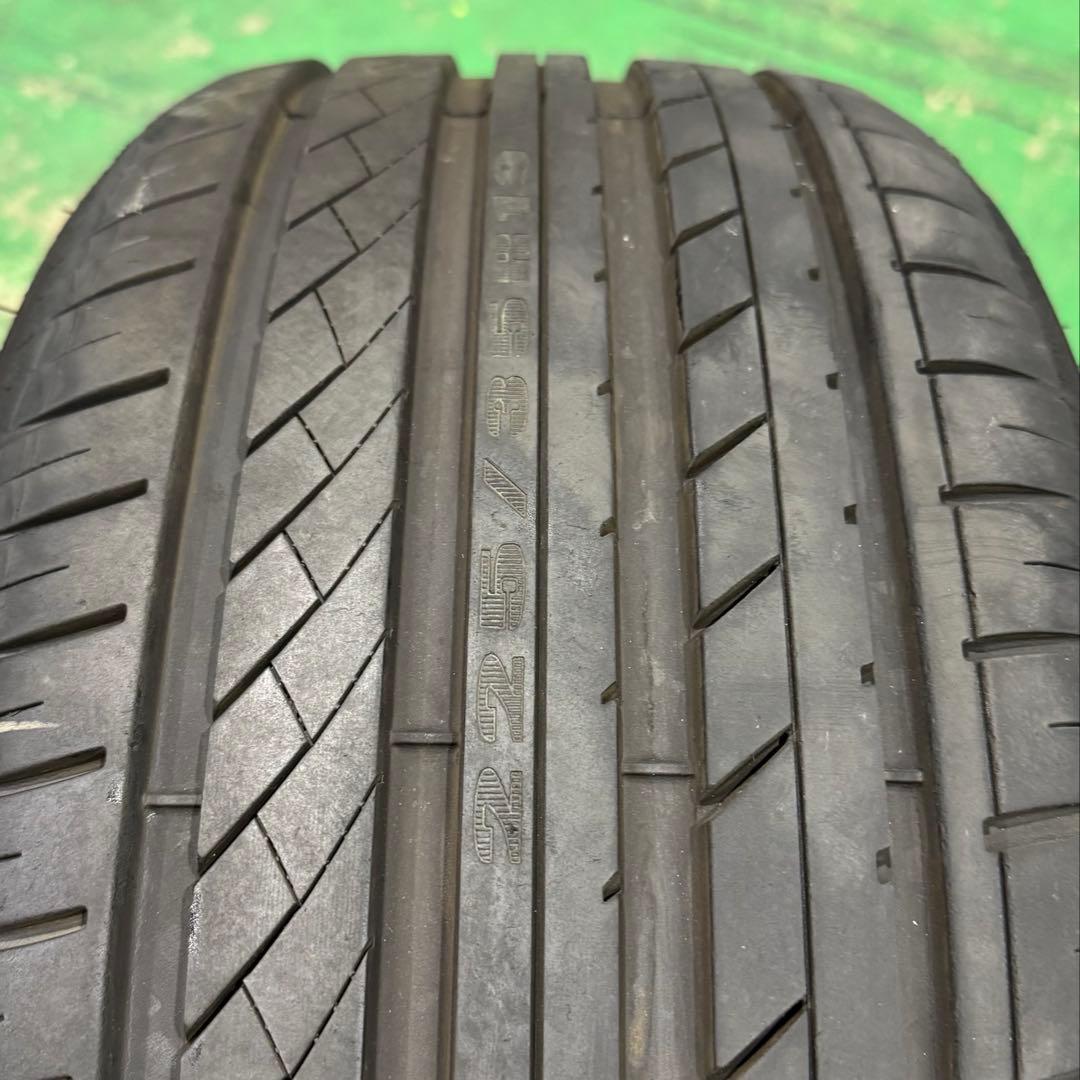 中古タイヤ HIFLY HF805 225/35R19 バリ溝2本セット！