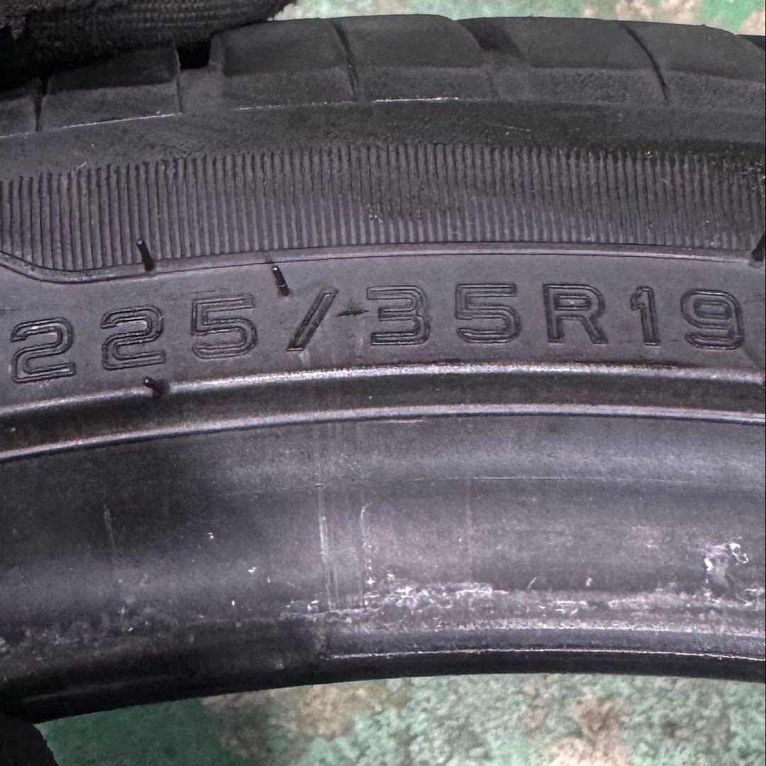 中古タイヤ HIFLY HF805 225/35R19 バリ溝2本セット！