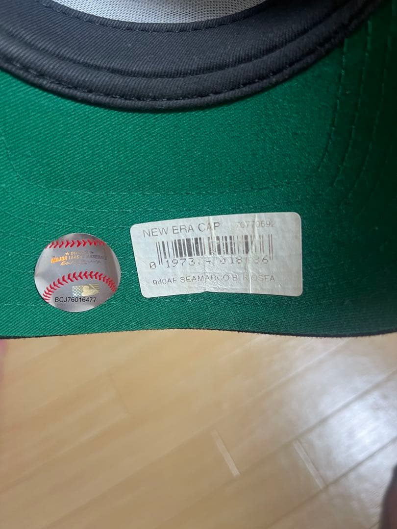 ニューエラ 9FORTY マリナーズ MLB 40TH ANNIVERSARY