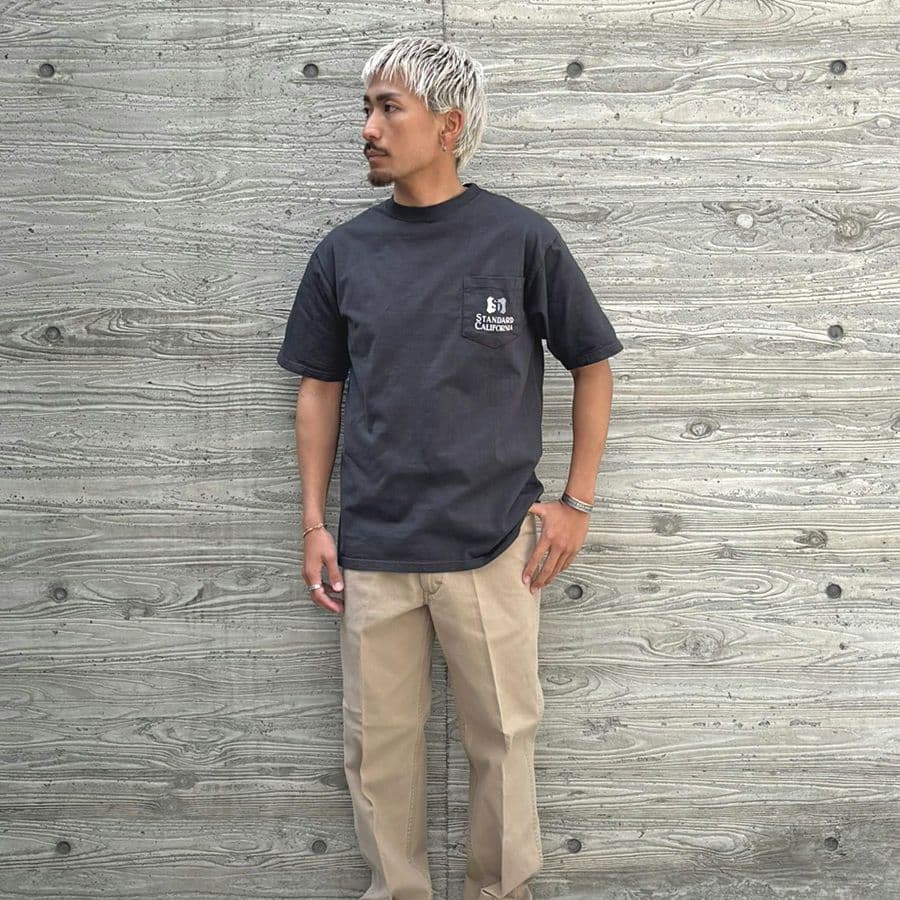 【SD】Heavyweight Shield ロゴ ポケット Tシャツ（XL）