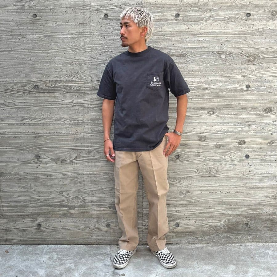 【SD】Heavyweight Shield ロゴ ポケット Tシャツ（XL）