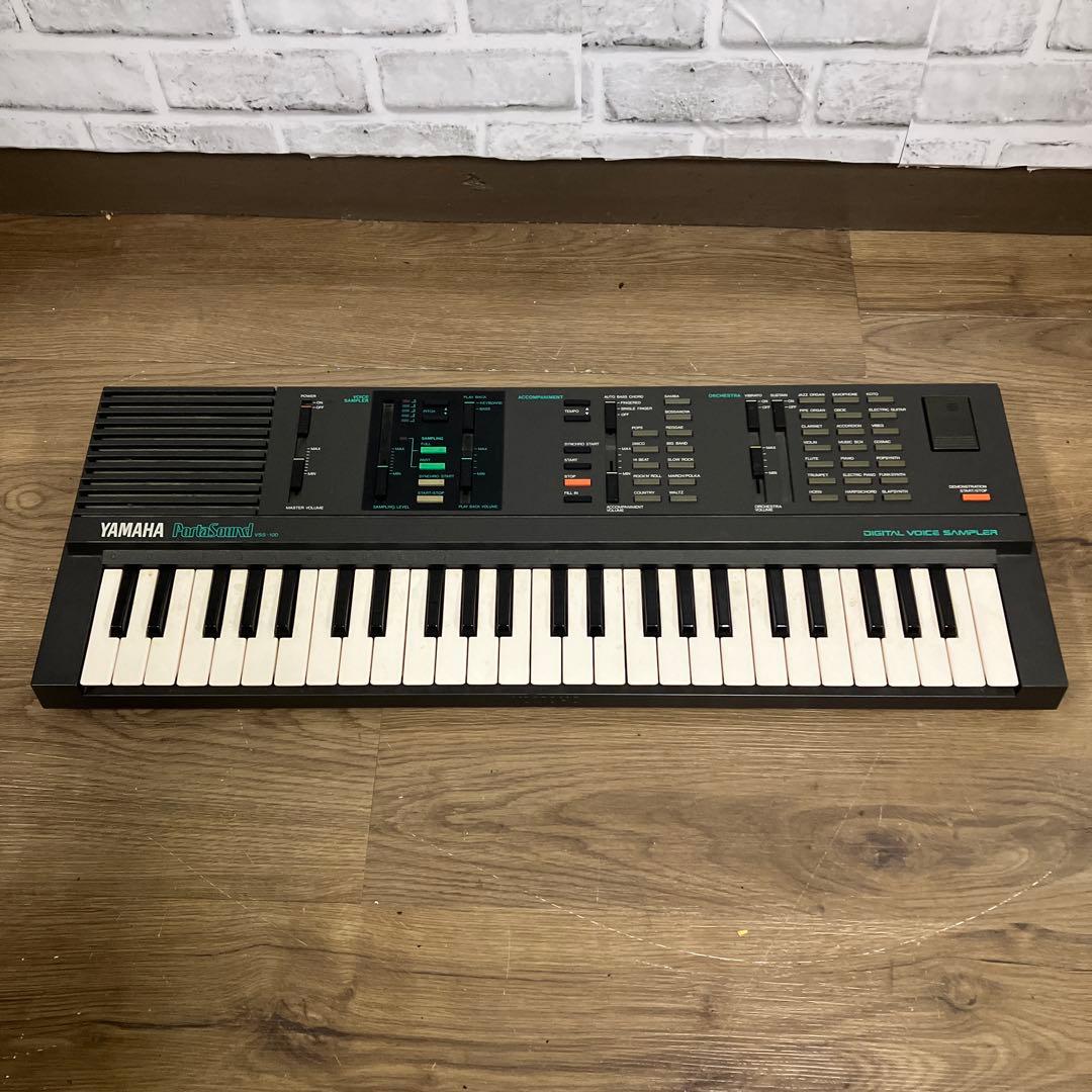 E-5ヤマハ PortaSound ポータサウンド VSS-100 キーボード