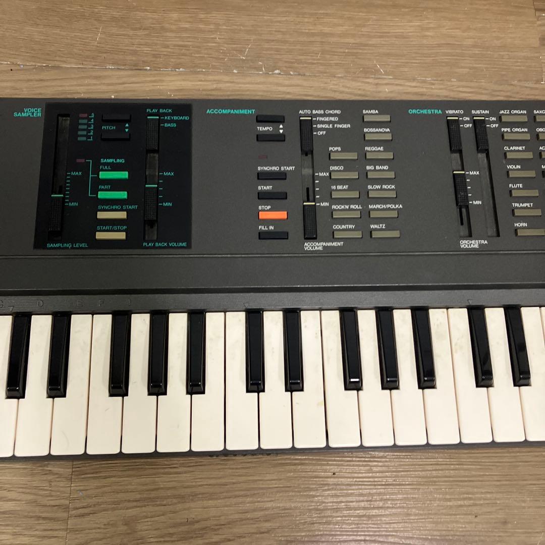 E-5ヤマハ PortaSound ポータサウンド VSS-100 キーボード