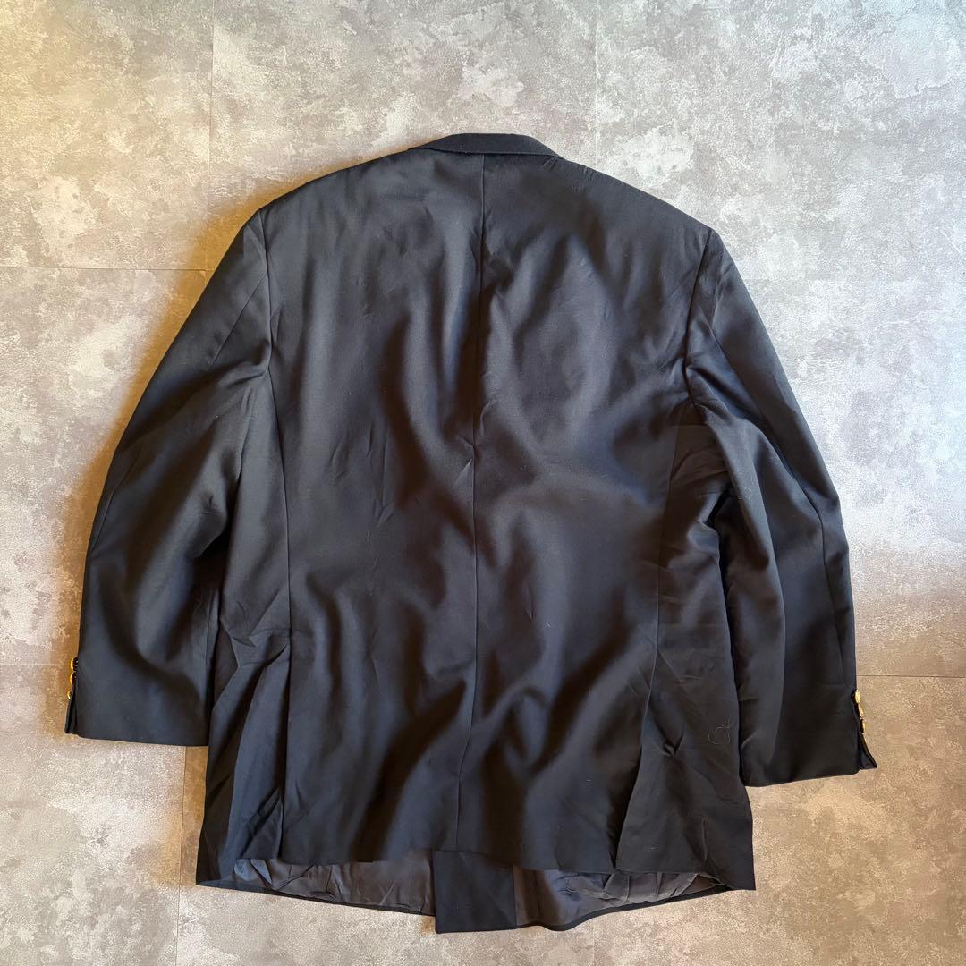 80s USA製 ブルックスブラザーズ ダブルジャケット ネイビー XL 古着