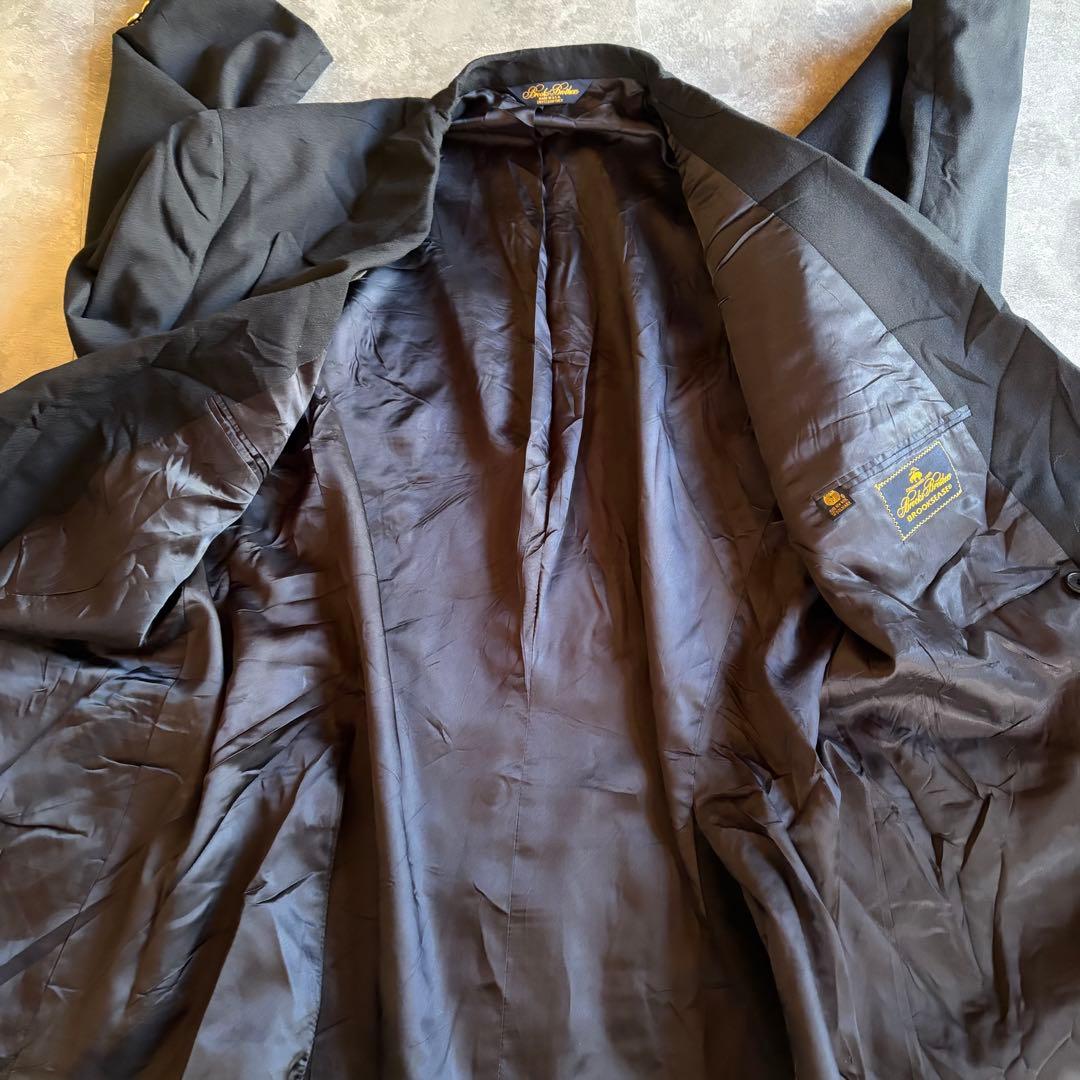 80s USA製 ブルックスブラザーズ ダブルジャケット ネイビー XL 古着