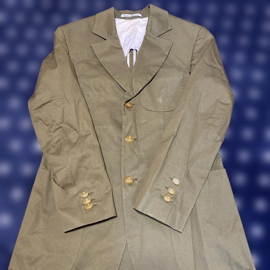 Vivienne Westwood MAN セットアップ　オリーブグリーン