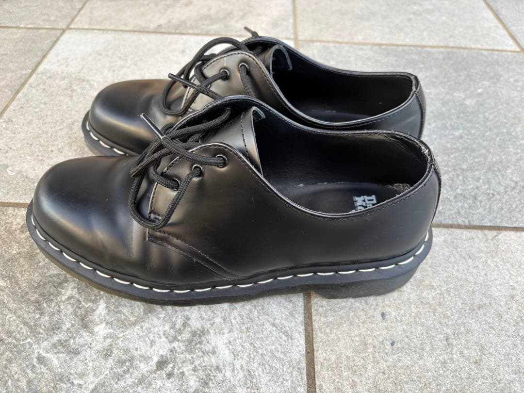 【クロス】Dr.Martens 1461 WHITESTITCH