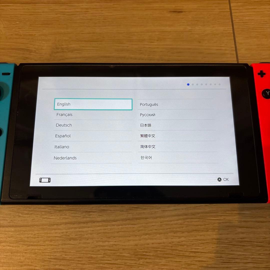 【付属品完備】Nintendo Switch 本体 バッテリー強化版
